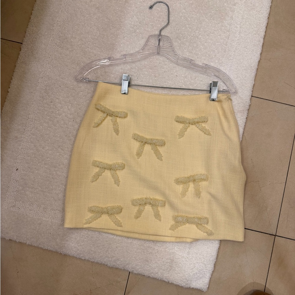 Endless Rose Cream Skirt - Picture 3 of 5